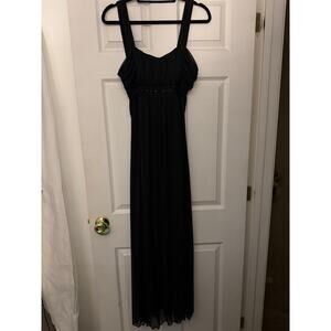 Black Layered Dress By Connected Apparel Size 10